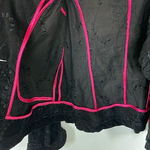 An Ren Vintage Embroidered Corduroy Jacket - Picture 7 of 7